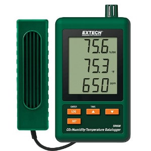Termometro analizador de gases